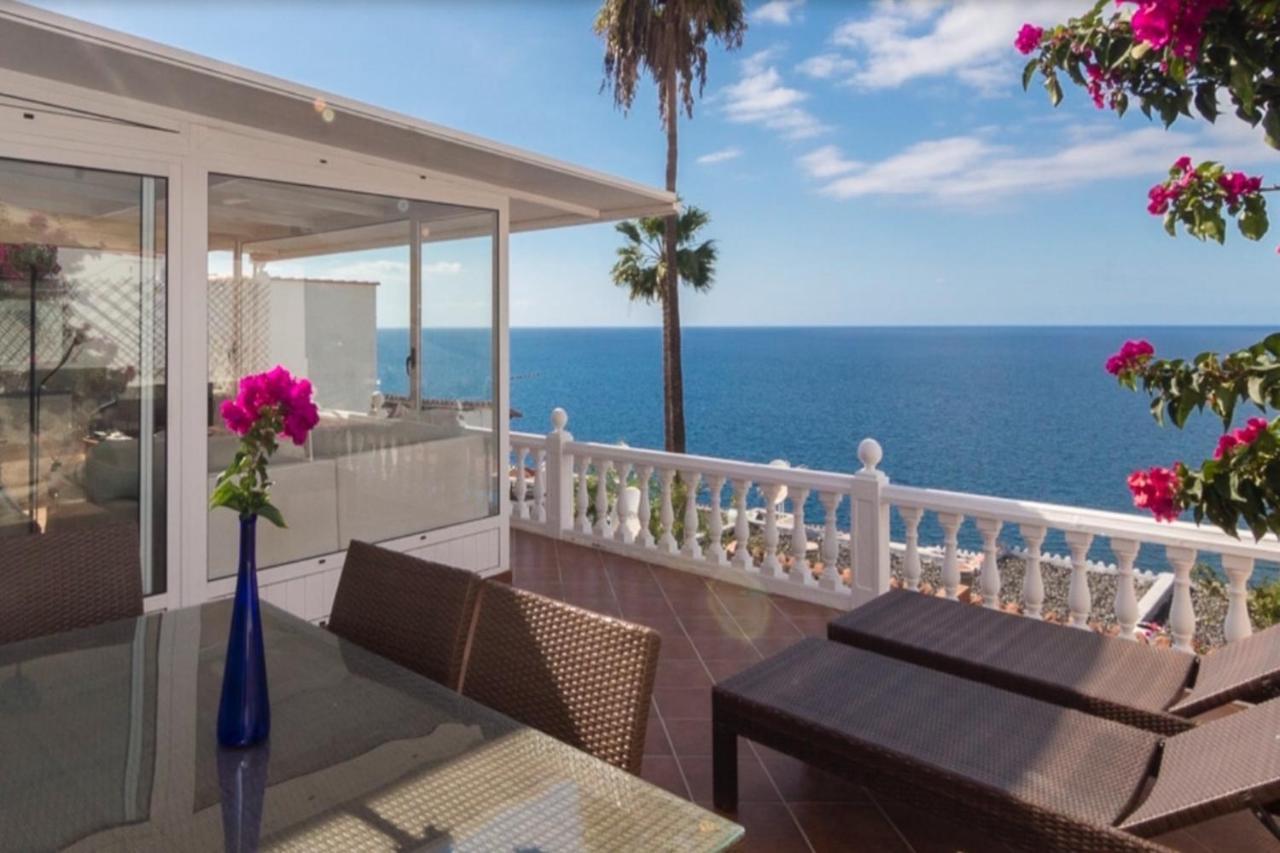 Sunset Balcony With Ocean Views Villa Mogán Buitenkant foto